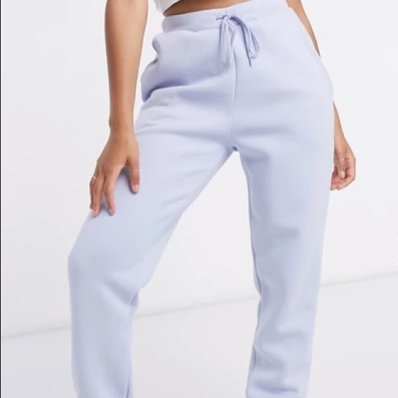 ASOS Pants - Oversized Pastel Periwinkle Sweatpants from ASOS
